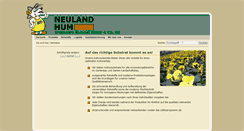 Desktop Screenshot of neulandhum.de